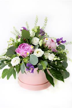 Peony Hat Box